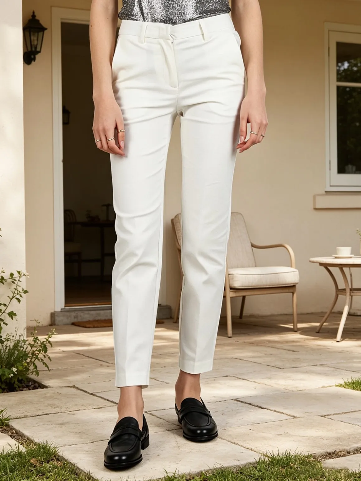 Sexy Sense Pantaloni donna slim a sigaretta