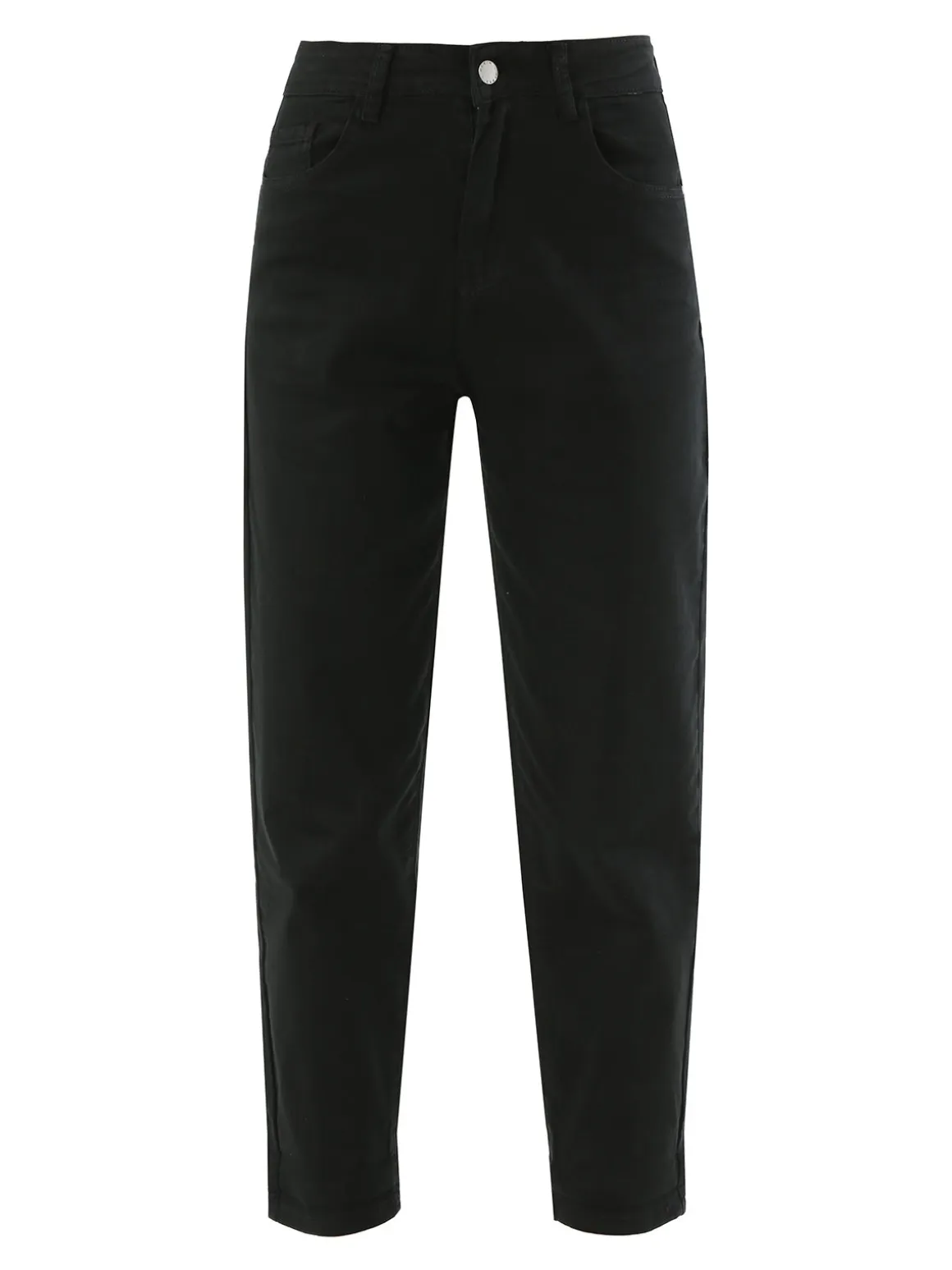 Sexy Sense Pantaloni jeans donna mom fit - nero