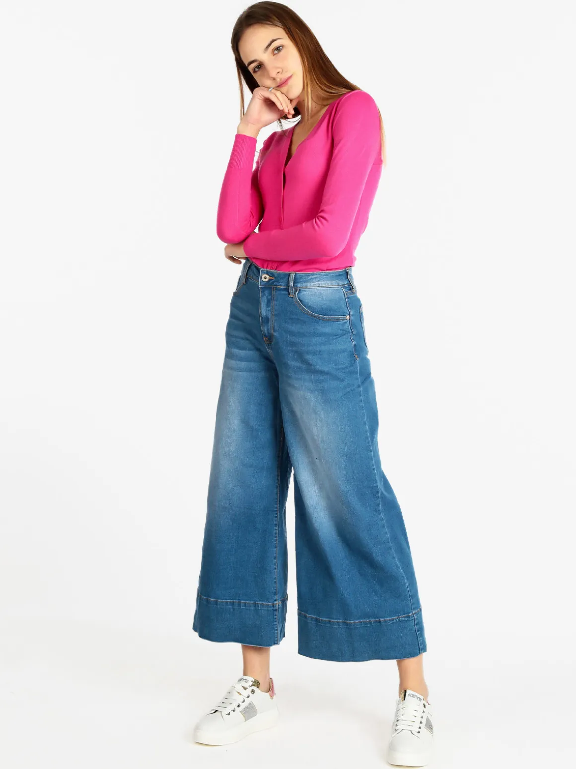 Sexy Woman Jeans donna modello culotte