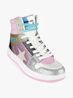 Shop Art BASKET HAILEY Sneakers alte donna glitter