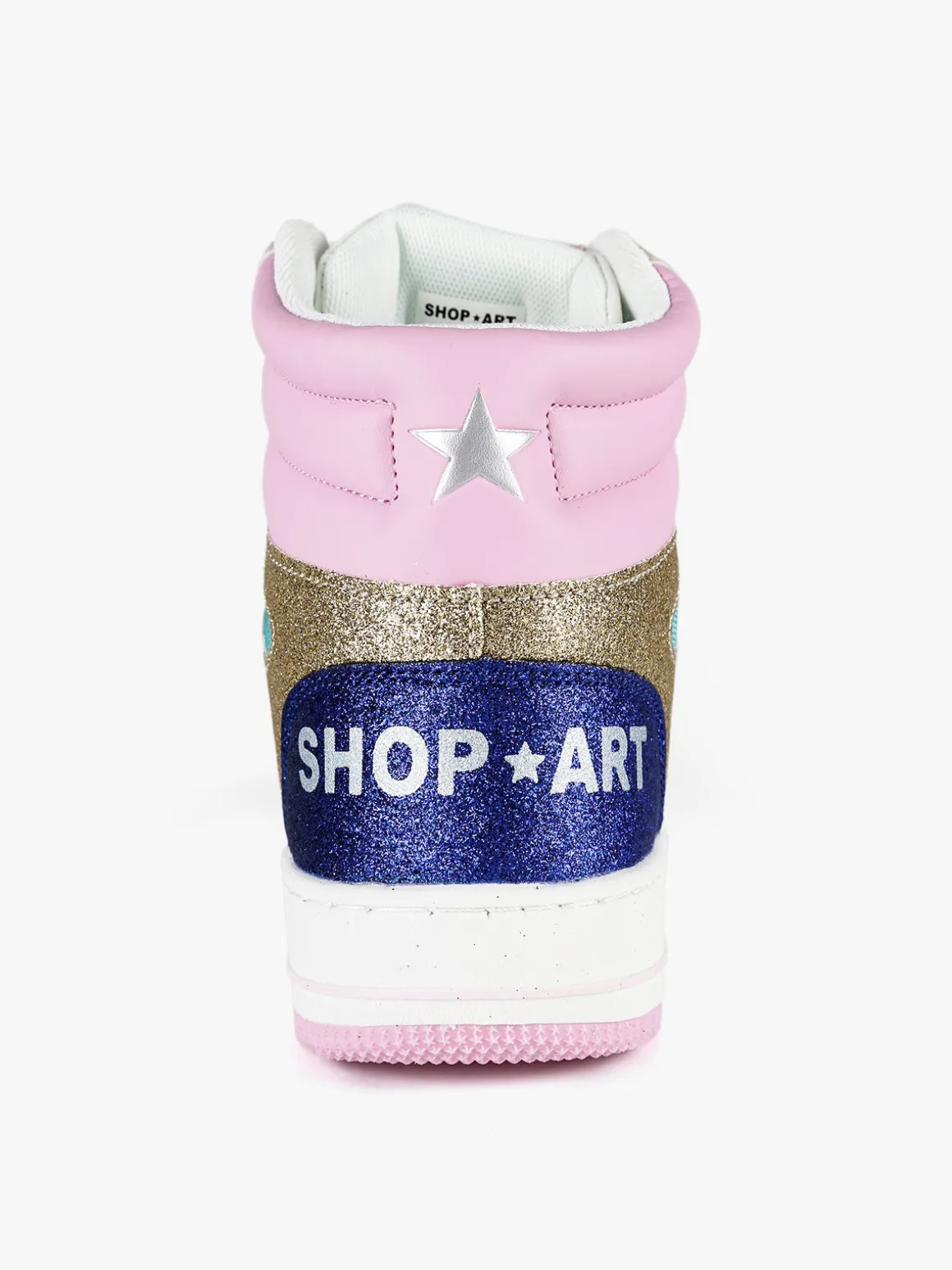 Shop Art BASKET HAILEY Sneakers alte donna glitter
