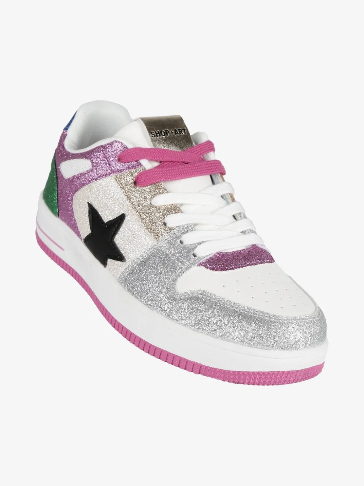 Shop Art BASKET NATASHA Sneakers donna glitterate