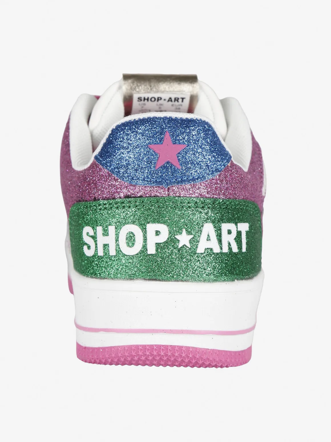Shop Art BASKET NATASHA Sneakers donna glitterate