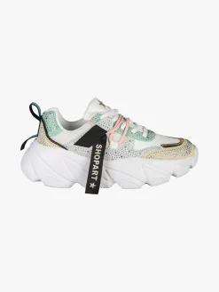 Shop Art CHUNKY AMY Sneakers donna con strass e suola alta