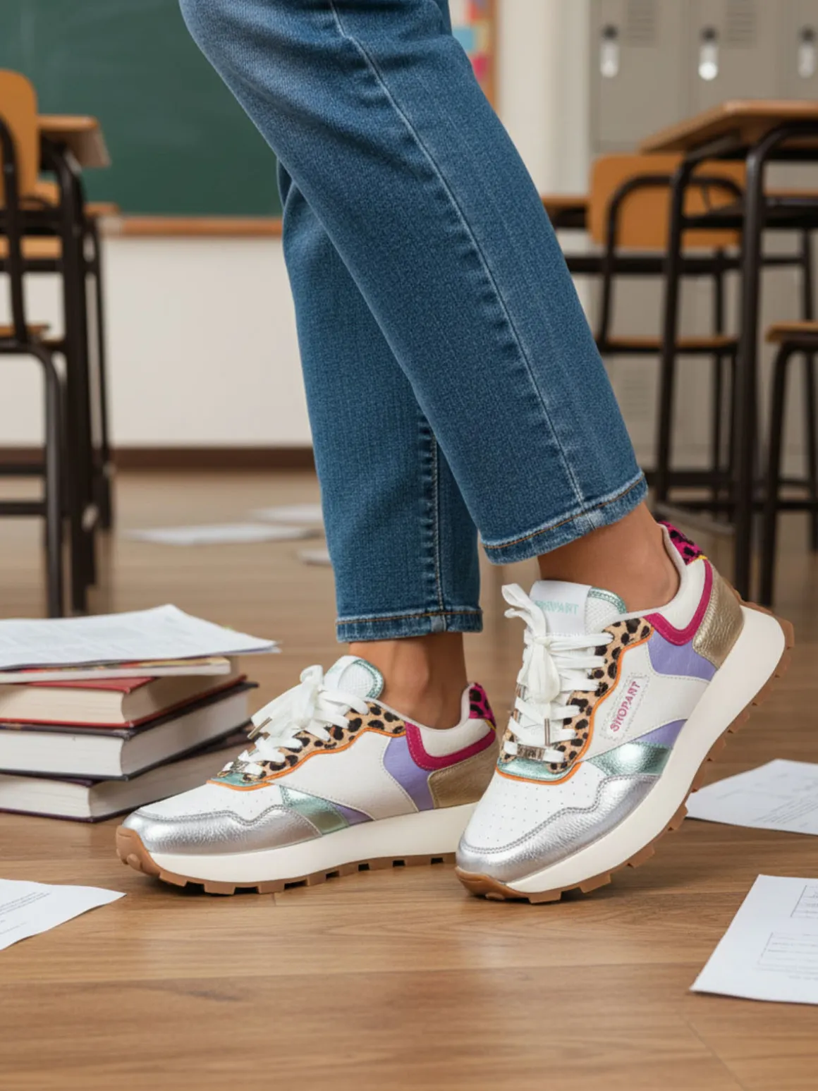 Shop Art CHUNKY ASHLEY Sneakers donna multicolore