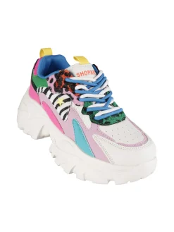 Shop Art CHUNKY MEGAN Sneakers donna multicolore con platform