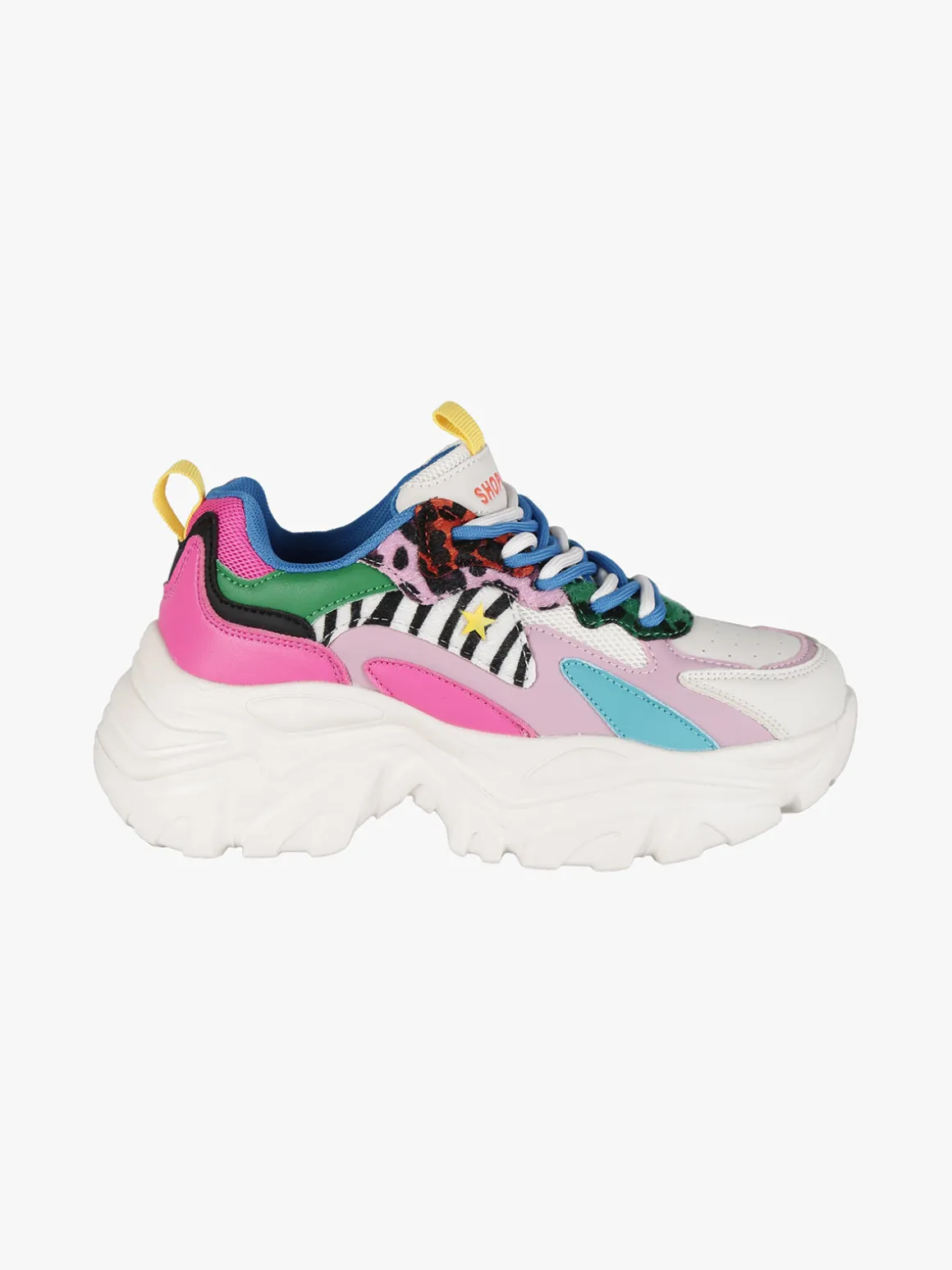 Shop Art CHUNKY MEGAN Sneakers donna multicolore con platform