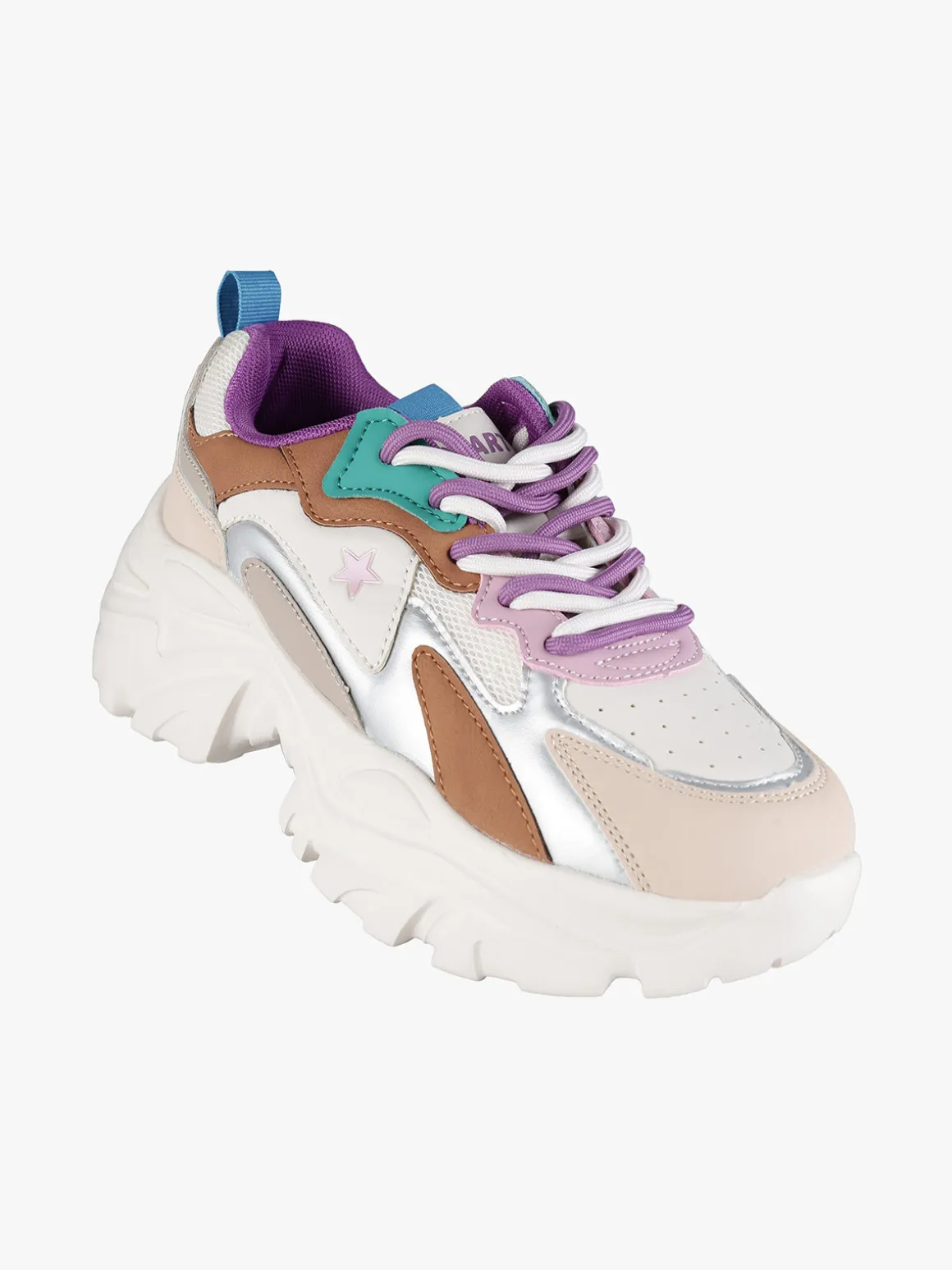 Shop Art CHUNKY MEGAN Sneakers donna multicolore con platform
