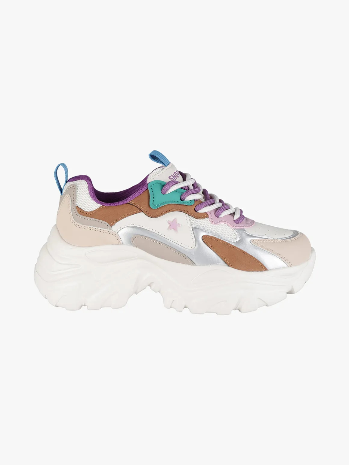 Shop Art CHUNKY MEGAN Sneakers donna multicolore con platform