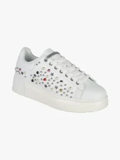 Shop Art KIM Sneakers donna con borchie e perle