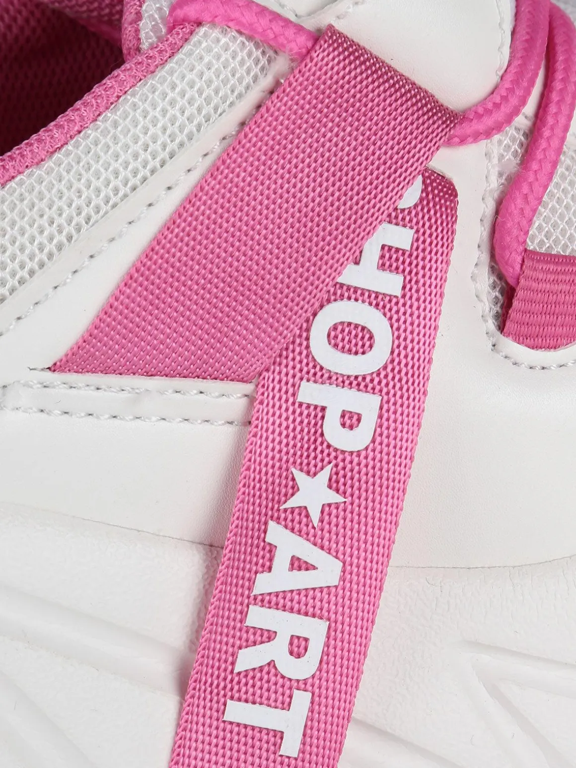 Shop Art Sneakers chunky con inserti a contrasto