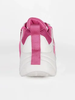 Shop Art Sneakers chunky con inserti a contrasto