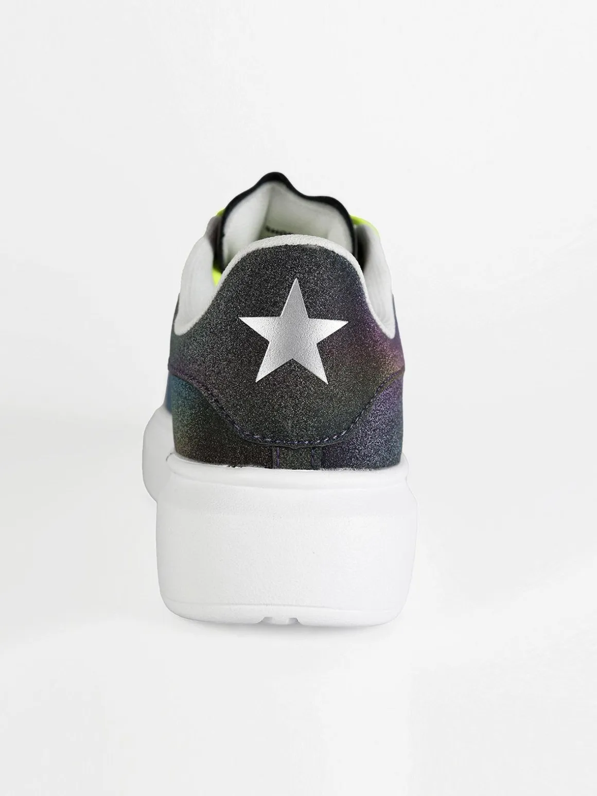 Shop Art Sneakers donna glitter multicolor