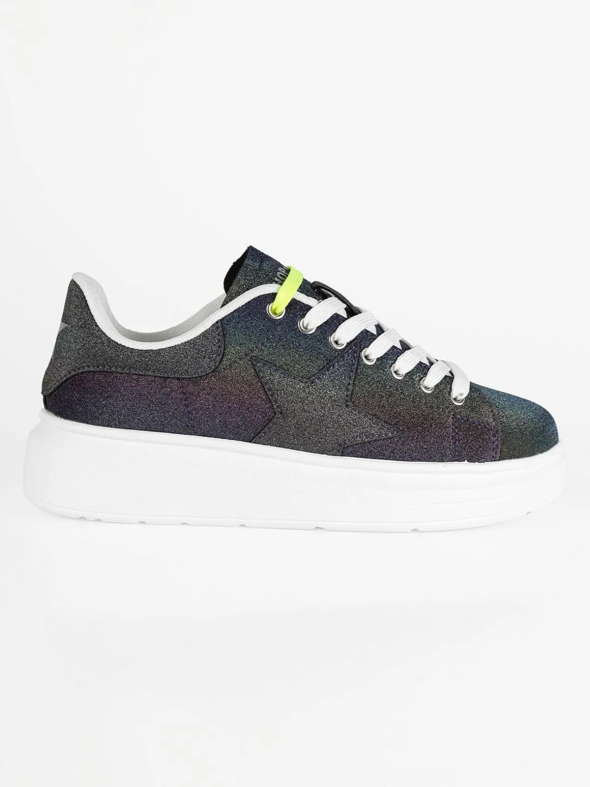Shop Art Sneakers donna glitter multicolor