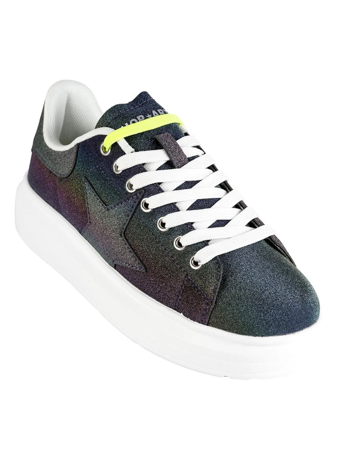 Shop Art Sneakers donna glitter multicolor