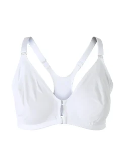 Sielei BEAUTY Reggiseno aperto davanti senza ferretto COPPA C - bianco