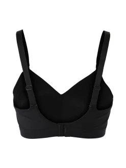 Sielei BEAUTY Reggiseno imbottito senza ferretto con coppe performate COPPA C - nero