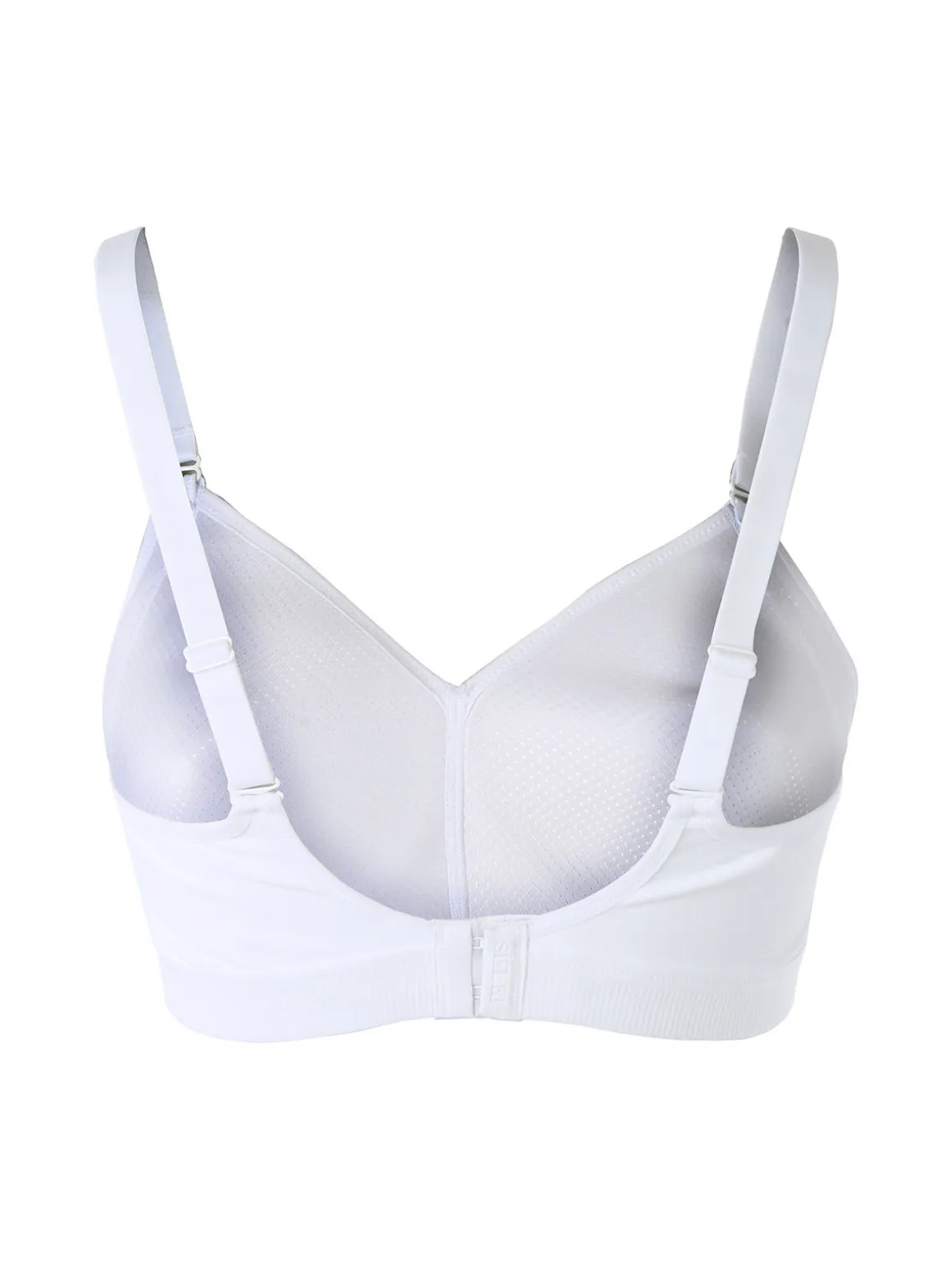 Sielei BEAUTY Reggiseno imbottito senza ferretto con coppe performate COPPA C - bianco
