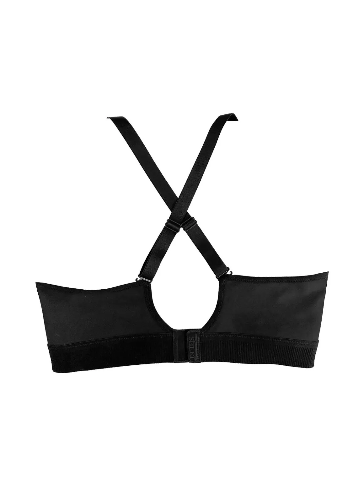 Sielei BEAUTY Reggiseno imbottito senza ferretto con coppe performate COPPA B - nero