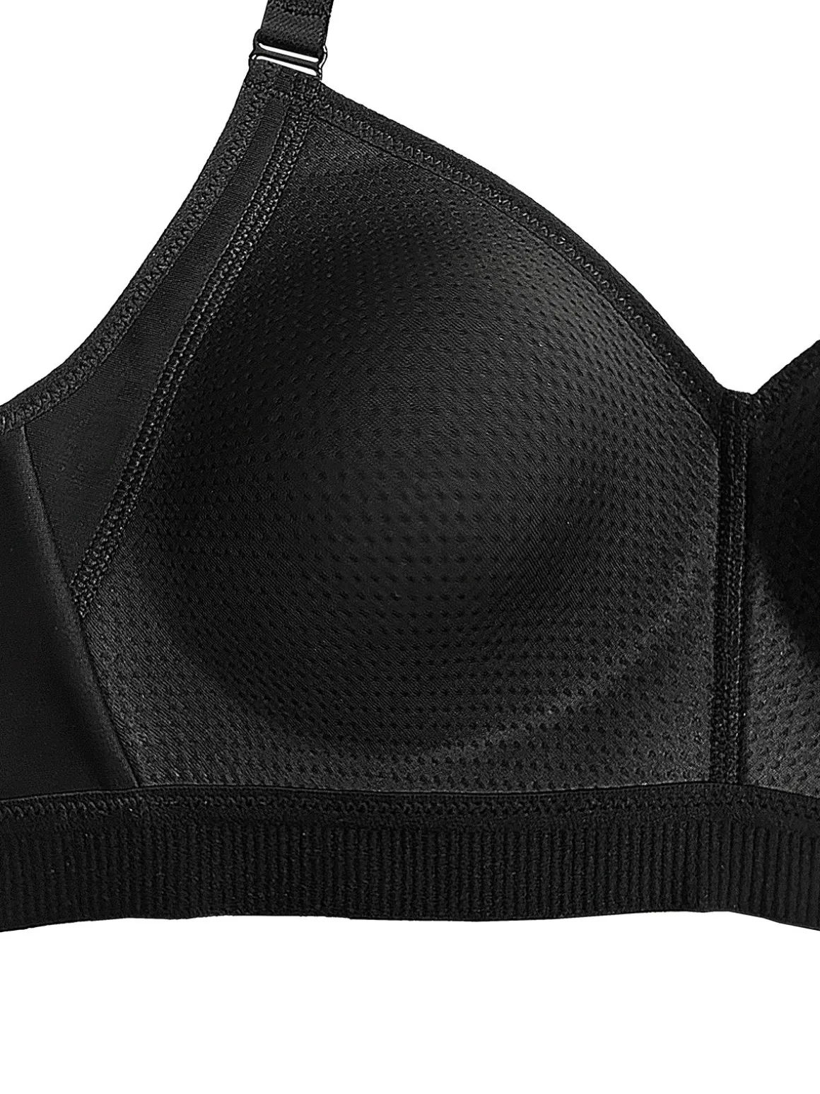 Sielei BEAUTY Reggiseno imbottito senza ferretto con coppe performate COPPA B - nero