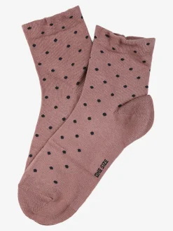 Sielei Calze corte da donna a pois - lilla