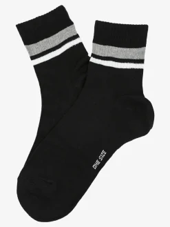 Sielei Calze corte tennis da donna - nero