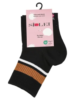 Sielei Calze corte tennis da donna - marrone