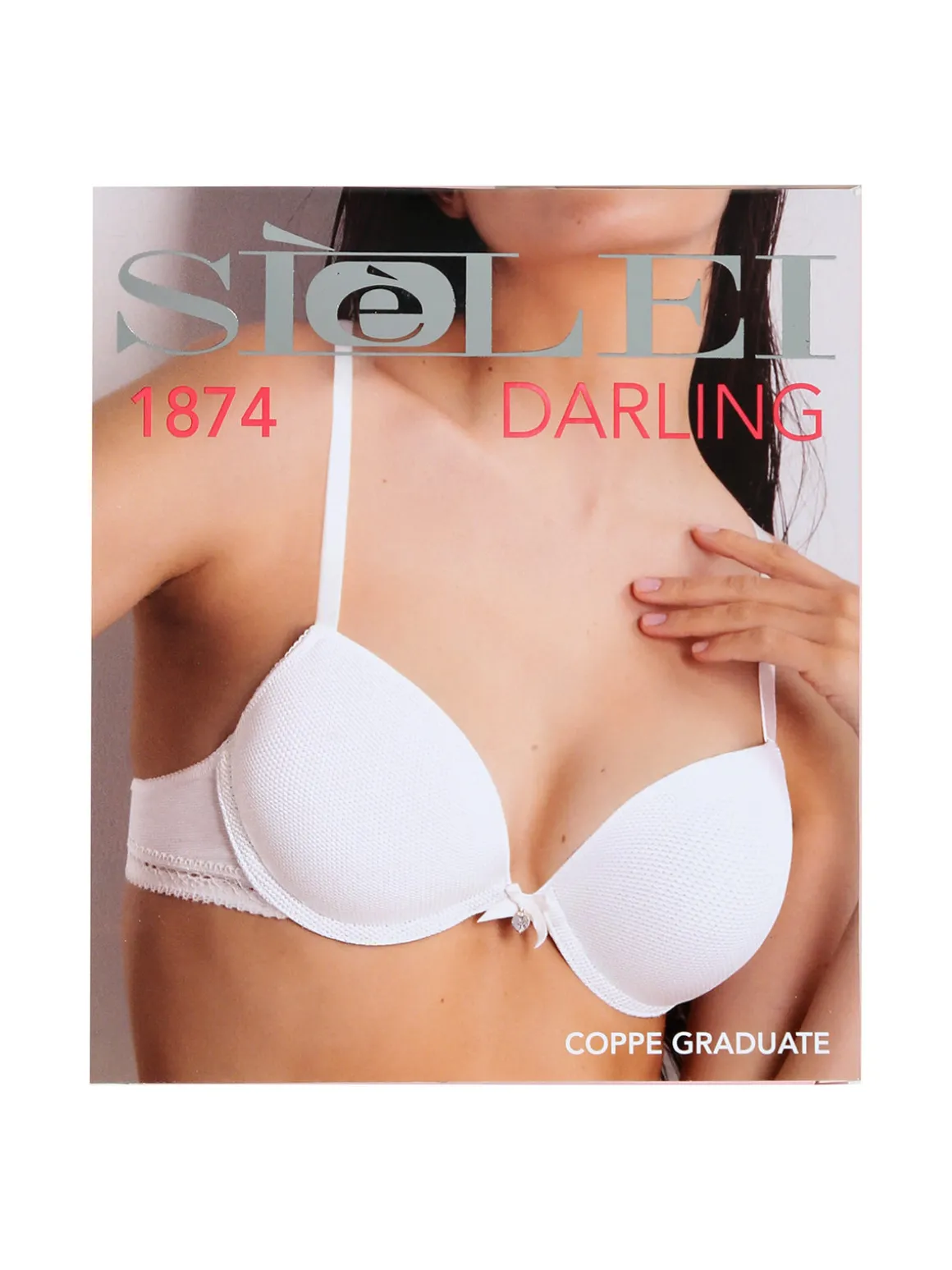 Sielei DARLING Reggiseno con coppe graduate e ferretto COPPA B
