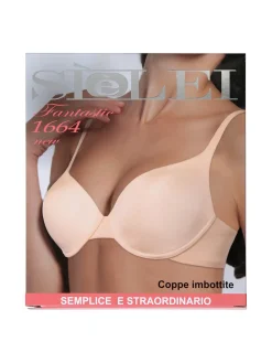 Sielei FANTASTIC Reggiseno con coppe imbottite e ferretto COPPA C - nero