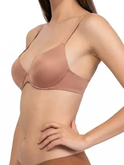 Sielei FANTASTIC Reggiseno push-up con coppe graduate e ferretto COPPA B - nudo