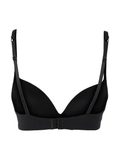 Sielei FANTASTIC Reggiseno push-up con coppe graduate e ferretto COPPA B - nero