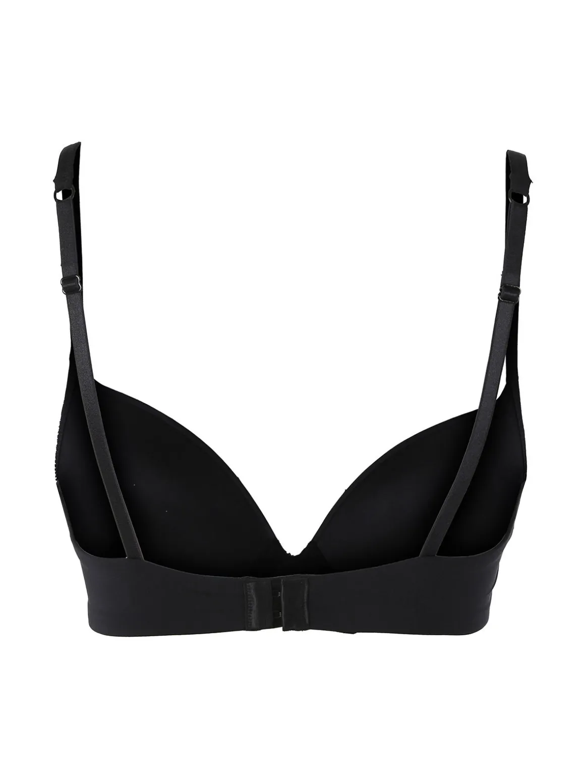 Sielei FANTASTIC Reggiseno push-up con coppe graduate e ferretto COPPA B - nero