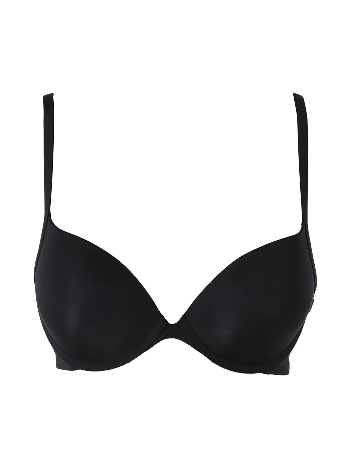 Sielei FANTASTIC Reggiseno push-up con coppe graduate e ferretto COPPA B - nero