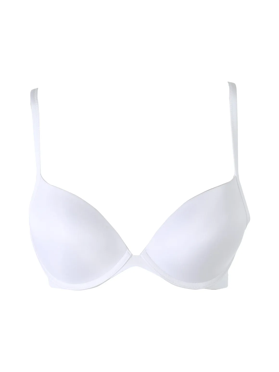Sielei FANTASTIC Reggiseno push-up con coppe graduate e ferretto COPPA B - bianco
