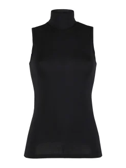 Sielei Maglia donna lupetto smanicata