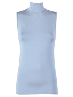 Sielei Maglia donna lupetto smanicata