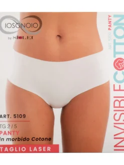 Sielei Panty donna in cotone taglio laser