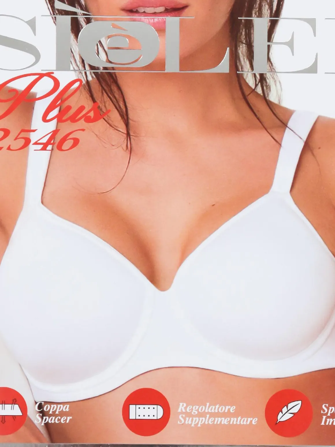 Sielei PLUS 2546 Reggiseno senza ferretto COPPA C