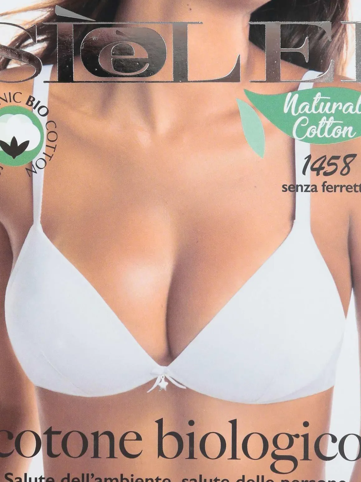 Sielei 1458 Reggiseno a triangolo senza ferretto coppa B