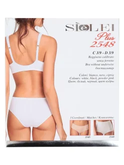 Sielei 2548 Reggiseno calibrato senza ferretto COPPA C