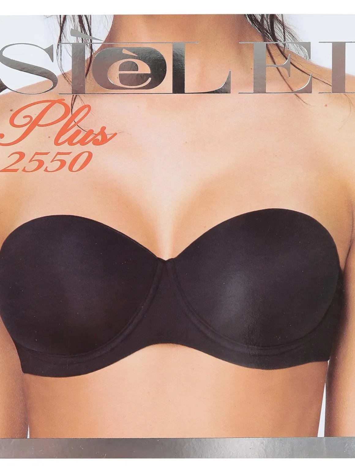 Sielei 2550 Reggiseno imbottito a fascia COPPA B