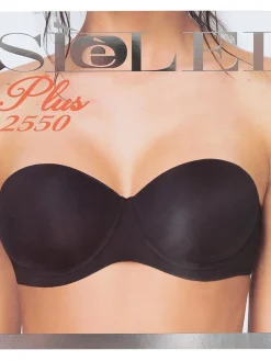 Sielei 2550 Reggiseno imbottito a fascia COPPA B