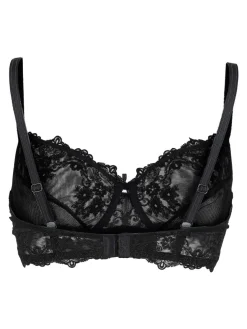 Sielei Reggiseno in tulle ricamato GLAM 1940 coppa C