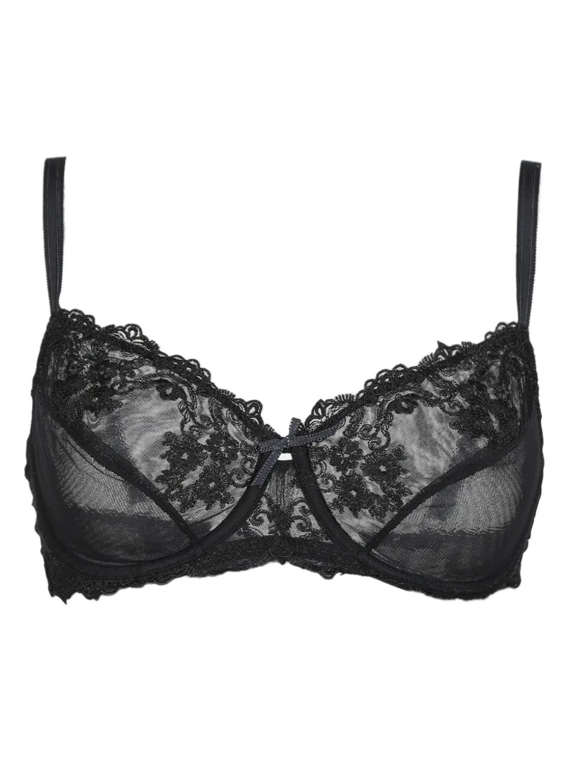 Sielei Reggiseno in tulle ricamato GLAM 1940 coppa C