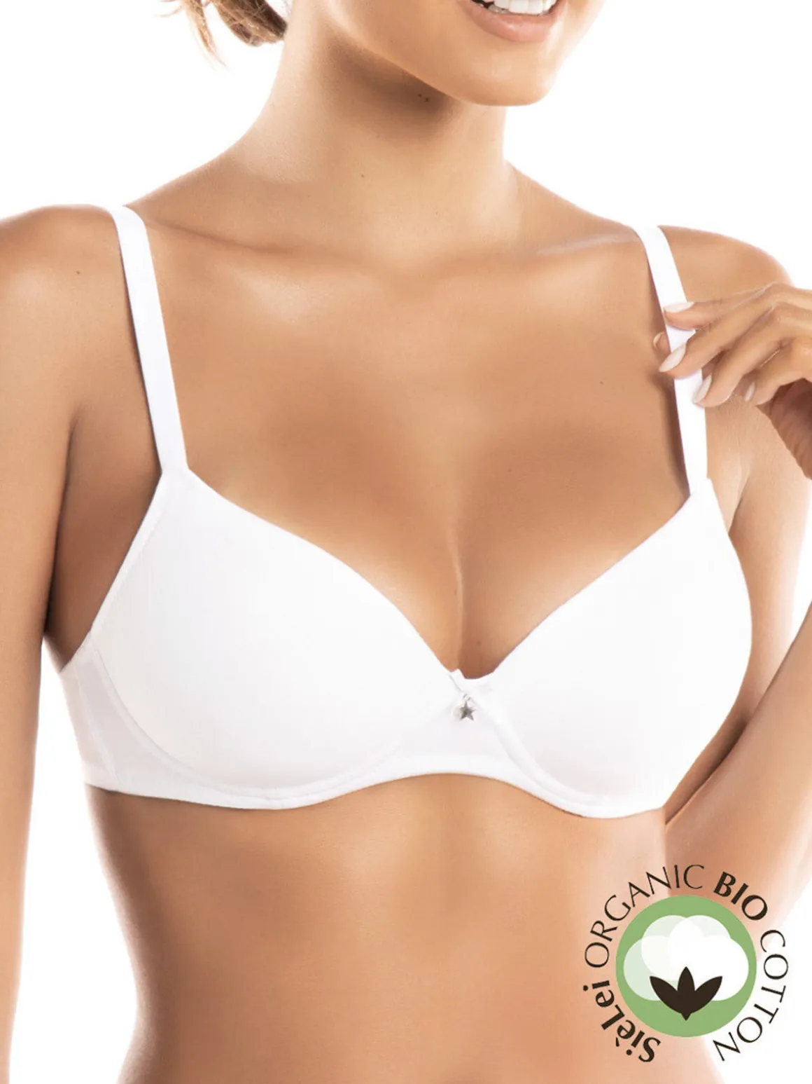 Sielei Reggiseno push up con coppe graduate 1456