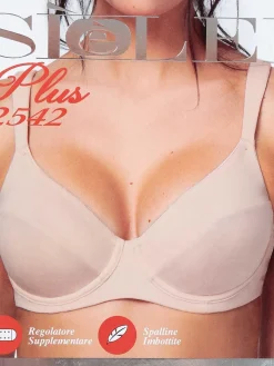 Sielei 2542 Reggiseno sfoderato con ferretto COPPA C