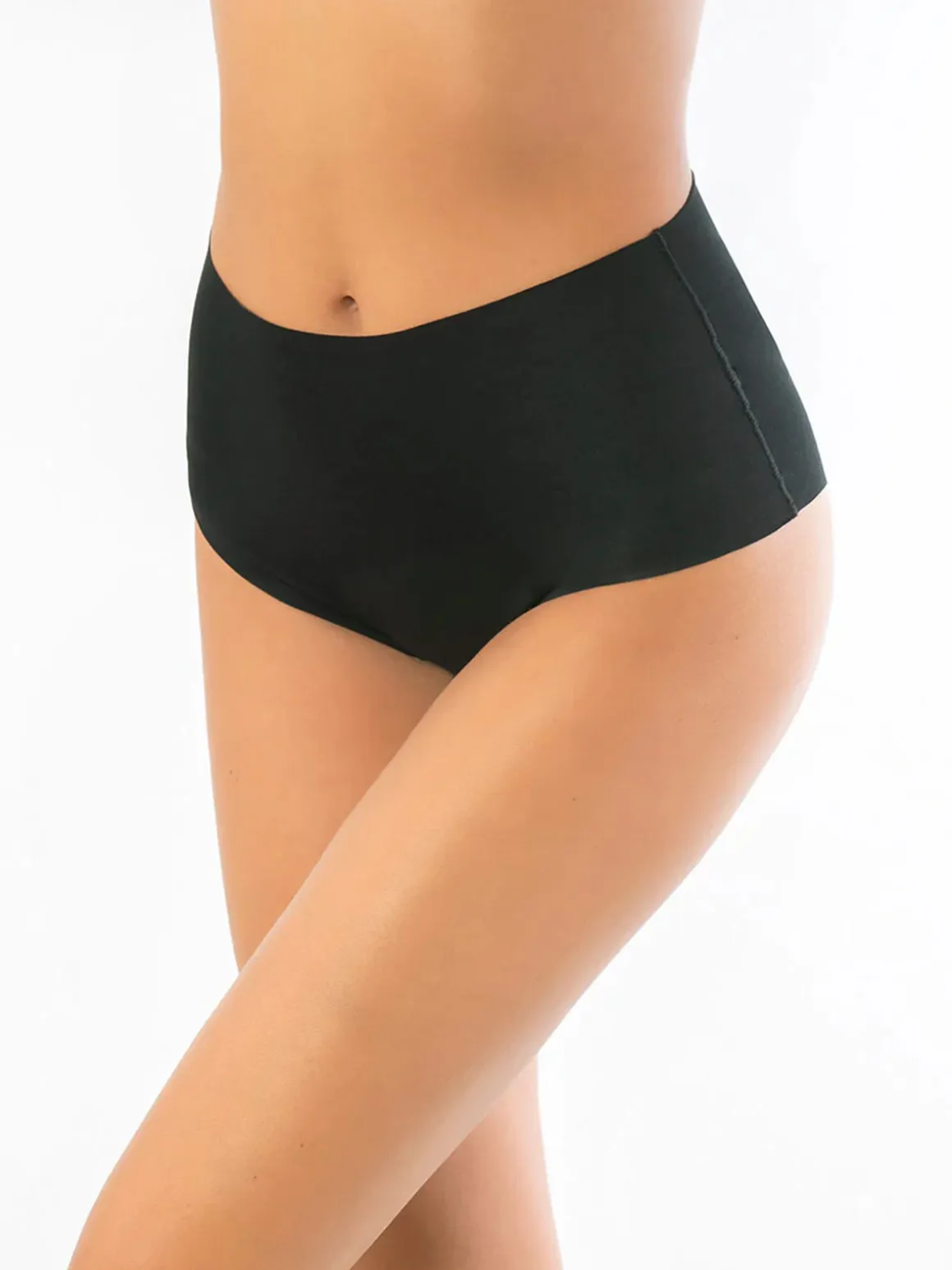 Sielei Slip alto in cotone taglio laser