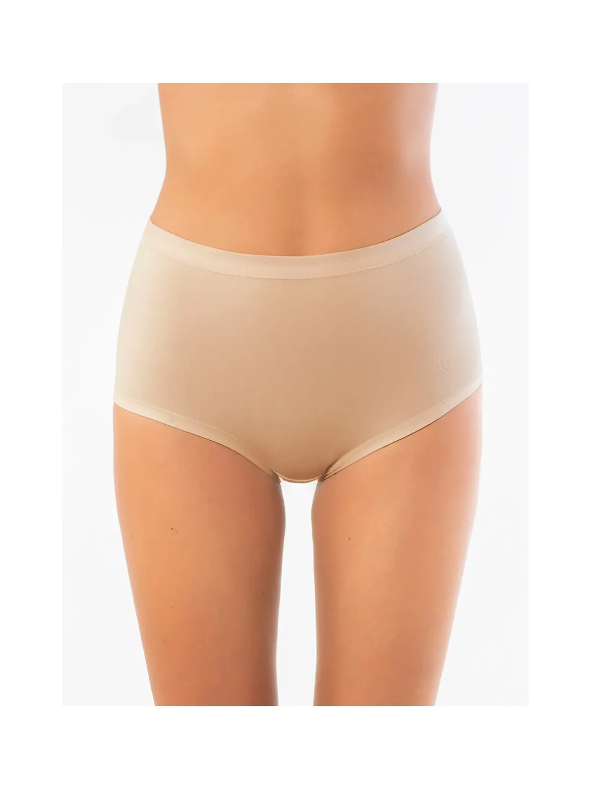 Sielei Slip donna a vita alta in cotone modal