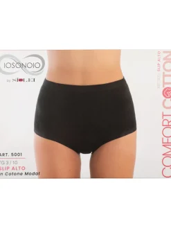 Sielei Slip donna a vita alta in cotone modal