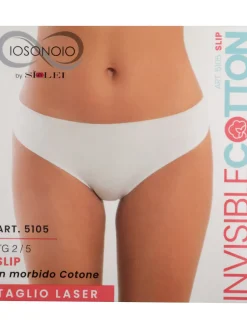 Sielei Slip donna in cotone taglio laser